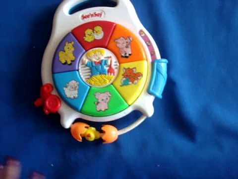 Mattel See N Say Junior farm animals with sounds