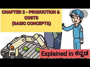 Chapter 3-production and costs /II puc economics