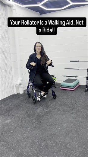 Dr. Breanna Barney, Physical Therapist on Instagram: "Your rollator isn’t a ride, here’s why! Rollator link *** https://amzn.to/4b0iBHi rollator combo link *** https://amzn.to/4j5B9b8 Just had a recent surgery? New onset of pain? Or had a decline in mobility and balance? Still struggling? Reach out today to see how we can help. 567-454-1046 or www.vipseniorcarespecialists.com Disclaimer: this is not medical advice. Consult your doctor if you are having pain or mobility limitations. caregiver #ca