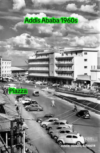 ADDIS ABABA Piazza Car Craze 1960s#vintage #ethiopia #addisababa #foryoupage #fyp