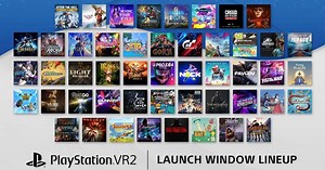 Sony unveils 10 new PS VR2 games ahead of tomorrow's official launch