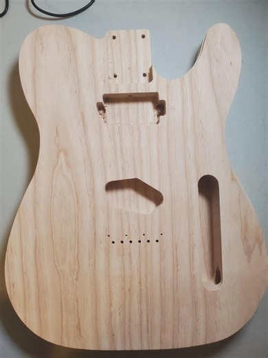 Unfinished Telecaster Style Guitar Body: Neck Humbucker - Etsy