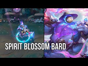 Spirit Blossom Bard Skin Showcase | New Bard skin | League of Legends PBE - Preview