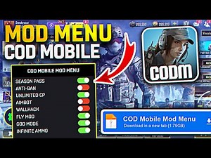 ⚡ CODM MOD Menu HACK 🔴 Wallhack, Aimbot, Unlimited COD Points in COD Mobile 2025 (Android/iOS)