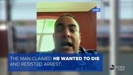 New Jersey Transit Cop Saves Man From Oncoming Train