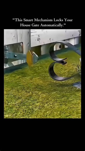 ScienceX on Instagram: "The Ingenious Auto-Locking Gate: A Mechanical Marvel for Security The smart mechanism that automatically locks a house gate is a brilliant application of simple mechanical engineering principles to solve a common problem: the forgotten or unsecured gate. This isn’t complex electronics, but rather an elegant, gravity and spring-powered mechanical system designed for reliability and convenience. The core of the mechanism is typically a weighted lever or a spring-loaded latc