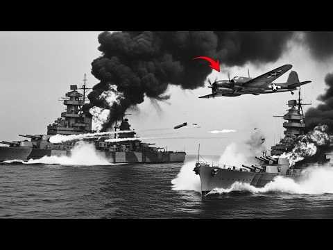 “3:26 PM — El Musashi recibe el torpedo mortal que hundió a una leyenda”