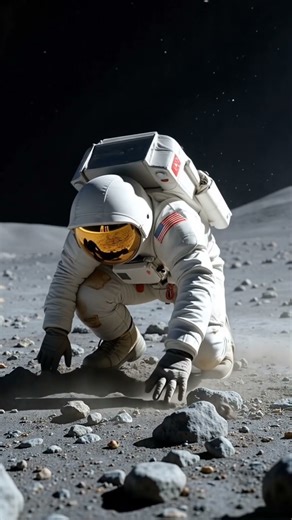 Astronaut on the Moon 🌑🚀