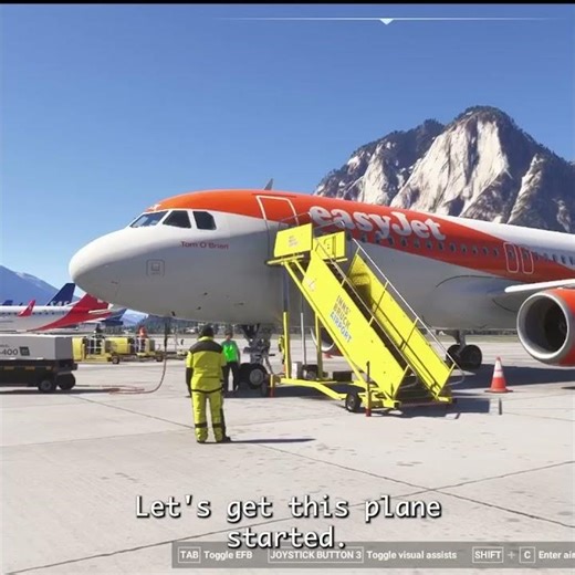 Racing a jet in MSFS24 #a320 #aviation #airplane