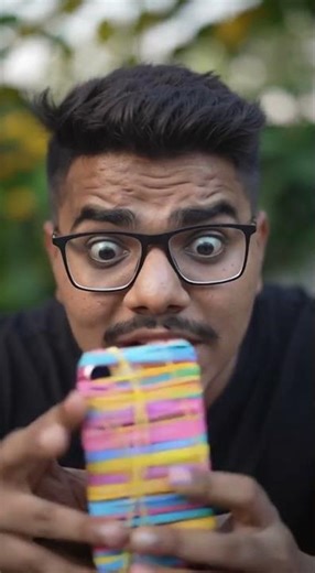 Iphone 17pro max vs rubber bands test#iphone one