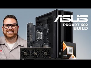 The ASUS ProArt PA602 Creator PC Build (Ryzen 9 9950x3D / RTX 5080)