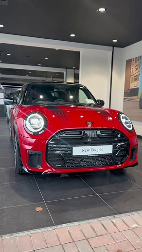 Blink and you might miss it This stunning MINI Cooper Sport finished in Chilli Red went out to a lucky customer this week. Build one of your own, ready for 2026. #MINI #MINICooper | Frank Keane MINI | Facebook