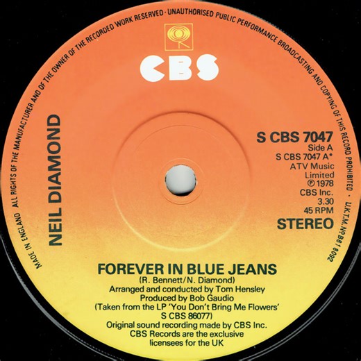 Neil Diamond - Forever In Blue Jeans