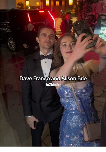 Dave Franco and Alison Brie Spotted Post Golden Globes