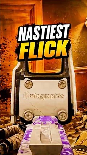 That flick was INSANE #r6 #siege #clutch