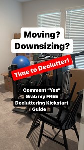 🚚 Are you moving? Downsizing? It’s time to Declutter! 📦🏠 Moving is the perfect opportunity to declutter and start fresh in your new home. Why waste time packing and moving items you no longer need or value? 👉Grab my free decluttering guide to help kickstart your decluttering journey and make your move smoother and more efficient. Here’s what you’ll get with my guide: 🔹 Seven strategies to tackle your clutter and start fresh. 🔹 Tips on deciding what to keep, donate, or toss. 🔹 Step-by-step