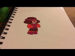 how to draw ruby from Steven universe