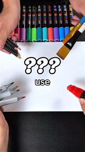 Drawing, But with ONLY 2 Colors...(#shorts)