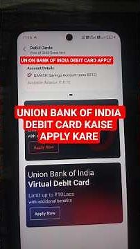 Union Bank of India Debit Card Apply Kaise Kare | Full Online & Offline Process | Cool Jankari