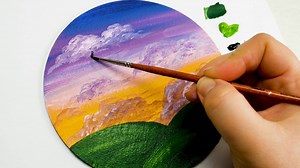 3.4K views · 18 reactions | Art Challenge Hot Air Balloon Easy Acrylic Painting for beginners | Paintify | Facebook