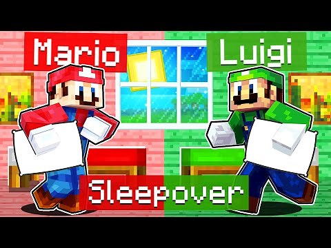 Super Mario SLEEPOVER! [121] | Super Mario | Minecraft