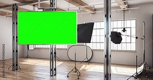 Photography Studio Virtual Set