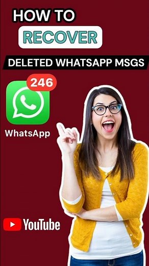 How to Recover Deleted WhatsApp Messages (Easy Guide) #RecoverWhatsApp #WhatsAppTips #DeletedMessage