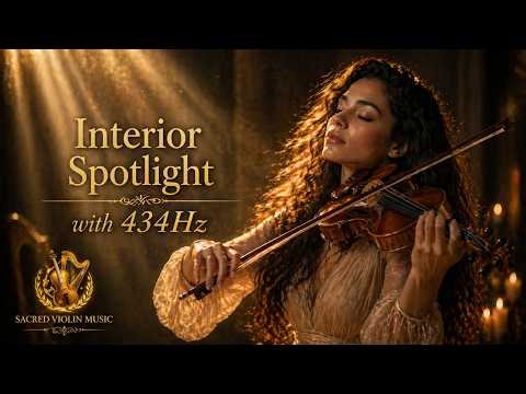 Interior Spotlight with 434Hz / Tune your frequency to peace.