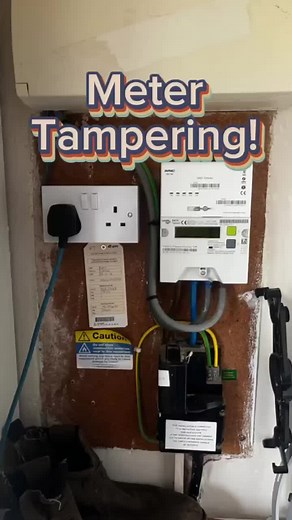 Meter Tampering or Bypassing the meter is getting a lot more common. #meterbypass #bypassmeter #toolboxtalkforelectricians #podcast