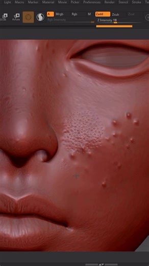 ultra close ups & unnecessary details will always be at the core of everything i make :) all rendered in cycles, blender & made with a mix of substance painter, daz, photoshop, zbrush & marvelous designer! #3d #darkart #visualstorytelling #portraits