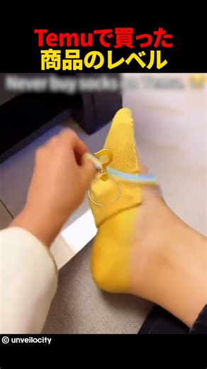 Temuで買った商品のレベル