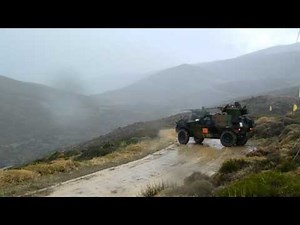 Panhards VBL with M2HB .50cal, firing.