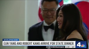 Watch as News4 anchor Eun Yang and her husband arrive at the White House state dinner. Here's what to know about the event and the history of state dinners: http://nbc4dc.com/txgD8Ey | NBC Washington