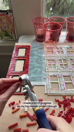 Progress on My Mosaic Art Project