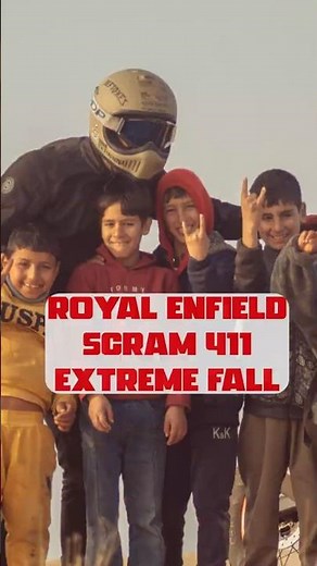 Royal Enfield Scram 411: Extreme Off-Road Test (I Fell Down! ⚠️)