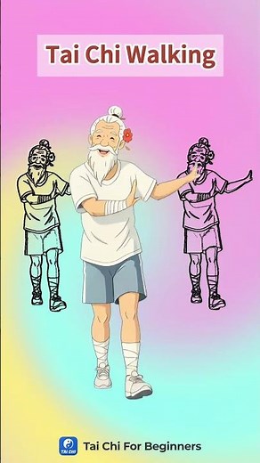 Easy Tai Chi Walking Flow #taichi #exercise