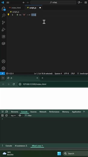 Stop Using == in JavaScript! #javascript #tips #coding #webdevelopment