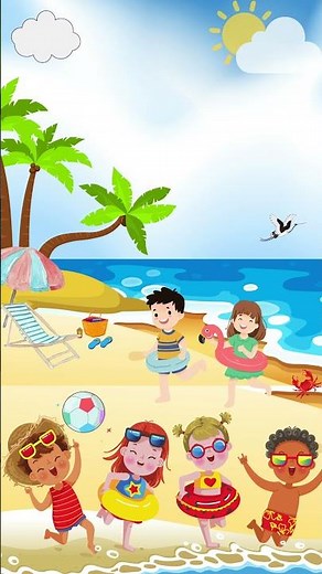 Jolly Phonics a sound, Letter ''Ff'' ,My friends and I Went to the beach, With my floating fish f/f