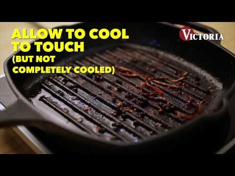 How to Clean and Season Cast Iron | Victoria Cast Iron