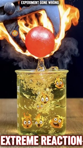 Experiment gone wrong 🔥🔥💥☄️ #experiment #viralshorts #viralvideo #satisfying #speedsong #music