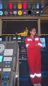 18K views · 500 reactions | When people are discussing whether the navigational bridge needs to be active 24/7 during port stays. Even when moored in port, keeping the navigational bridge active might be necessary for monitoring weather conditions, coordinating with port authorities, and ensuring the safety and security of the vessel. #Seawoman #SeafarersJourney #KCSeafarerTv #iamkcchin #SEAMAN #lifeatsea #merchantmarine #womenatsea #womaninmaritime #seafarerswife | KC Seafarer TV | Facebook