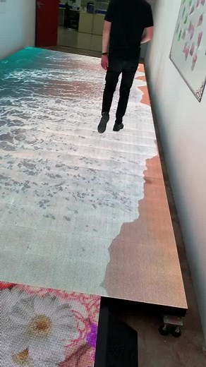 Interactive LED Floor Screen for Future Events