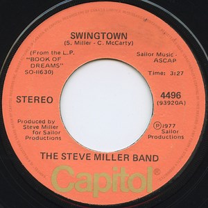 The Steve Miller Band - Swingtown