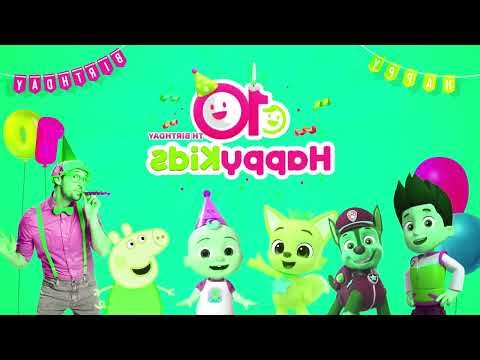 10th Birthday Happy Kids Logo Sponsored By Klasky Csupo 2001 Effects | Inverted