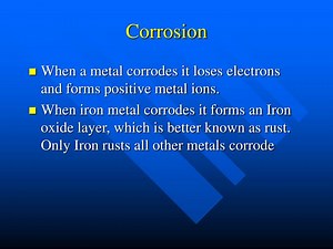 Corrosion - SlideServe