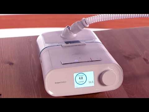 Adjusting the humidity and tube temperature for your DreamStation CPAP machine