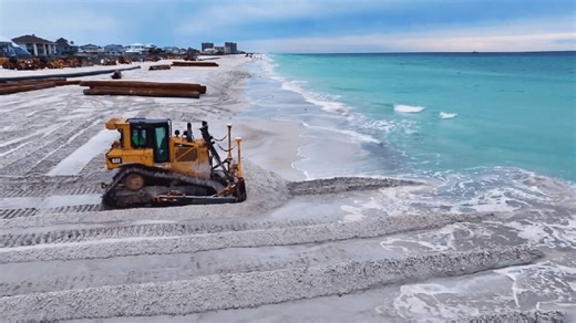 Pensacola Beach dredging project to hit main Casino Beach area as it nears completion