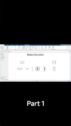 Day: 09/30 Topic: Battery Simulation #day9 #matlab #simulink #battery