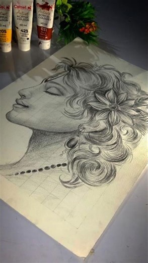 Krishna Ji ki drawing 🎨.Mor mukut wale mere Mohan🌸🙏 #art #drawing #krishnadrawing #pencilportrsit