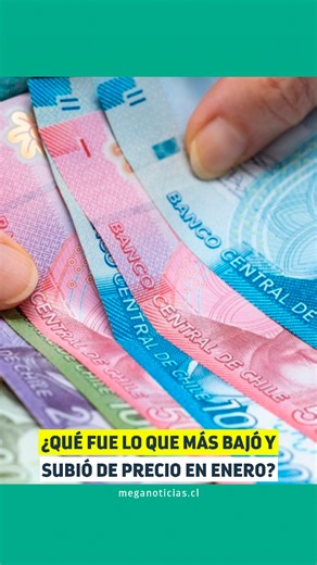 🔴 En enero de 2026, el Índice de Precios al Consumidor (IPC) anotó una variación mensual de 0,4%, acumulando 0,4% en el año y 2,8% a doce meses. De esta manera, la inflación se ubicó dentro de las expectativas del mercado. | Meganoticias